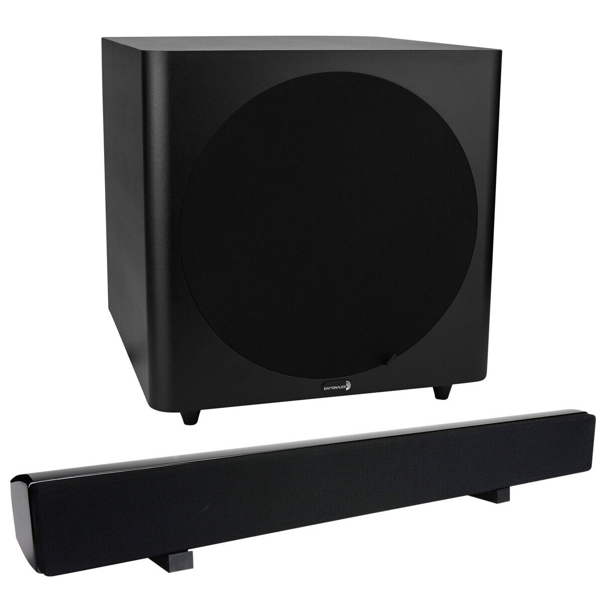 Dayton Audio Speaker Bar and 12" Subwoofer Bundle